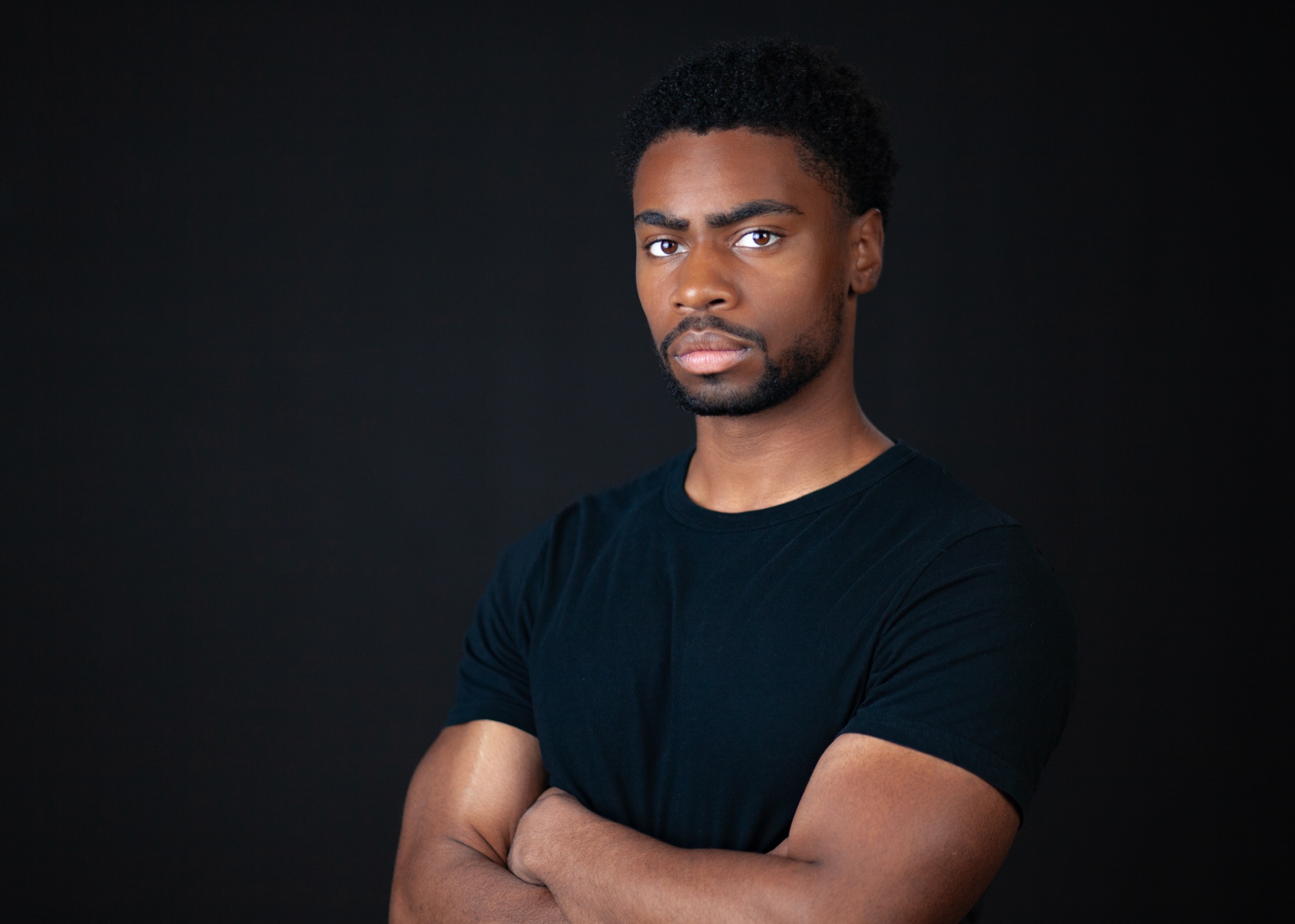 Brandon Dean Milligan serious theatrical headshot